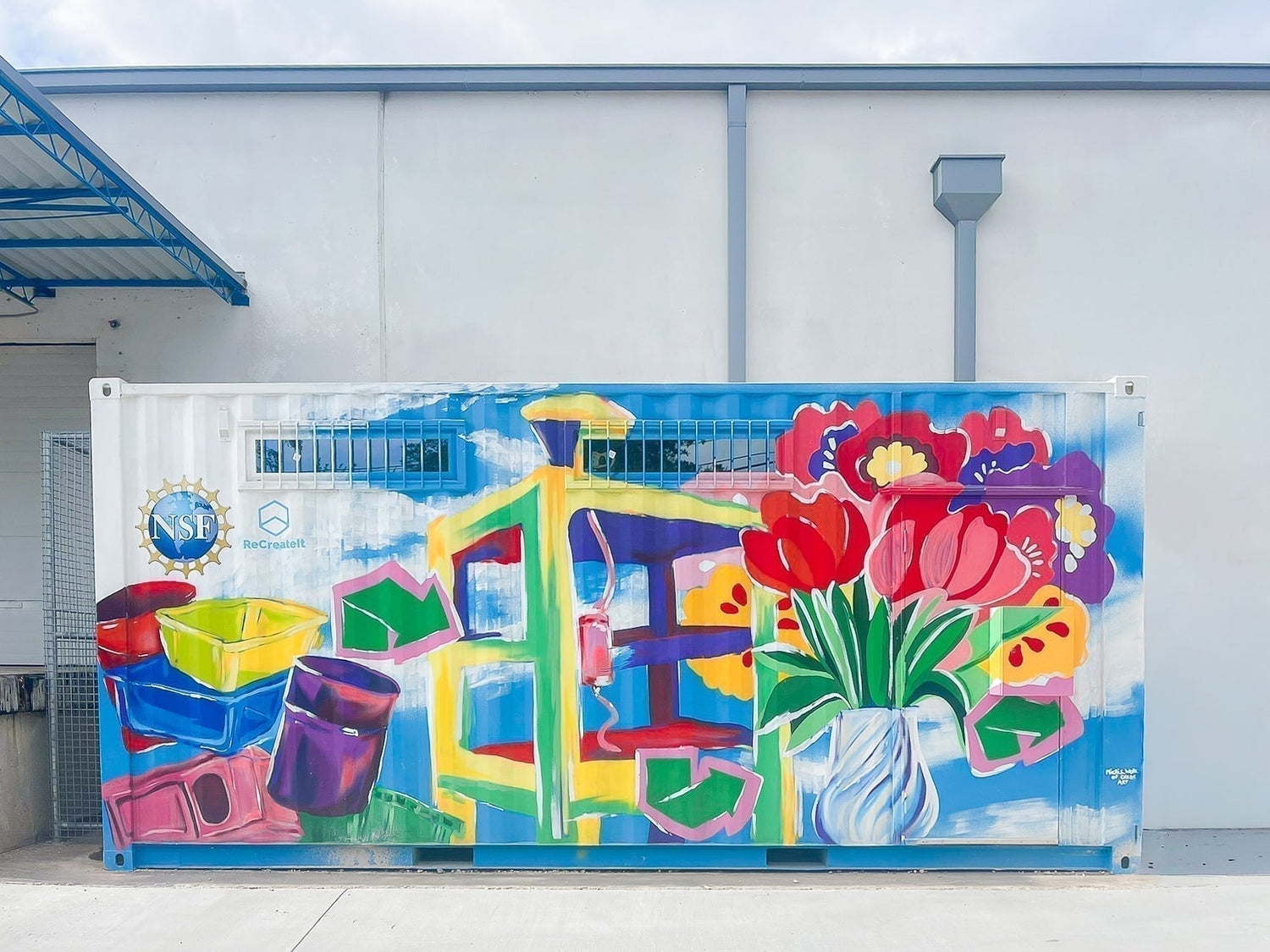 ReCreateIt in Color: A Mural with a Mission