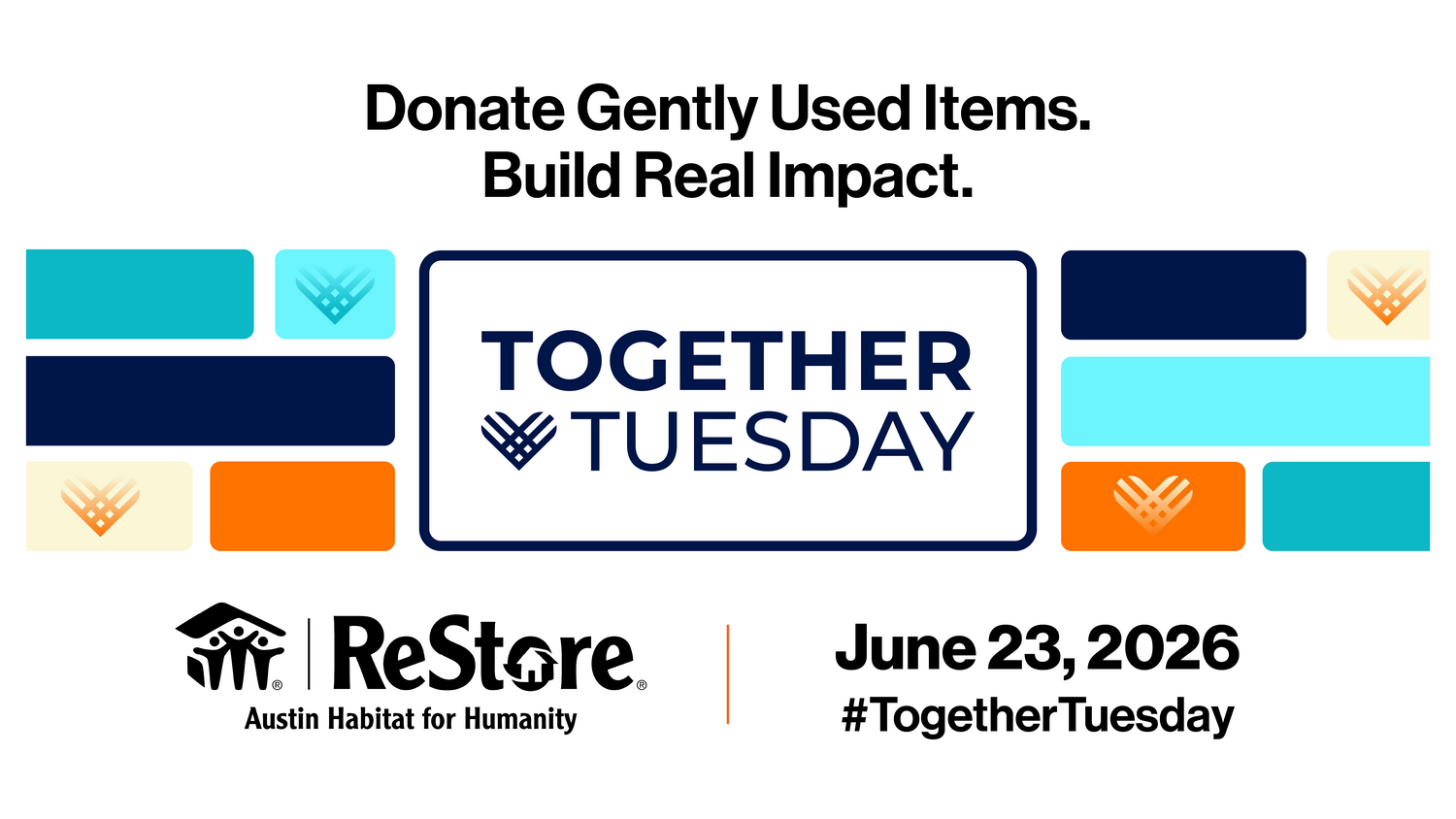 Donate Items. Build Homes.