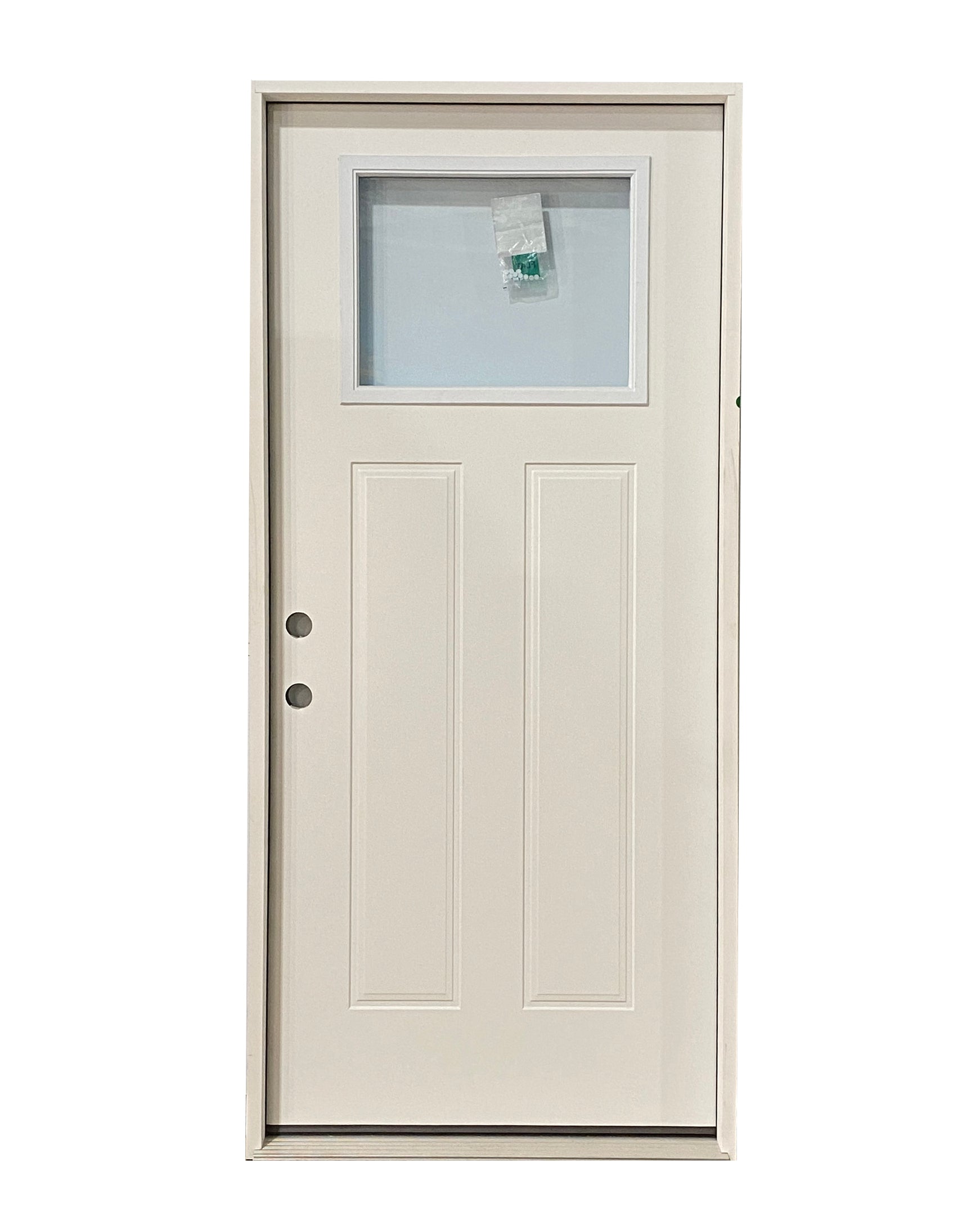 36 in Craftsman Clear Door