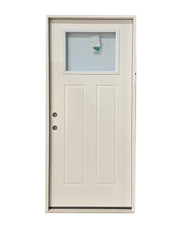 36 in Craftsman Clear Door