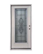 36" Decorative Patina Full Lite Variety Door (3/0)