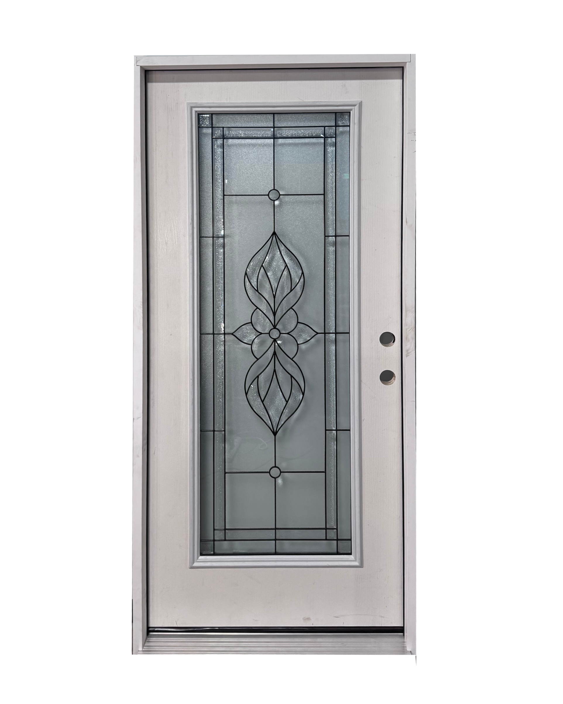36" Decorative Patina Full Lite Variety Door (3/0)