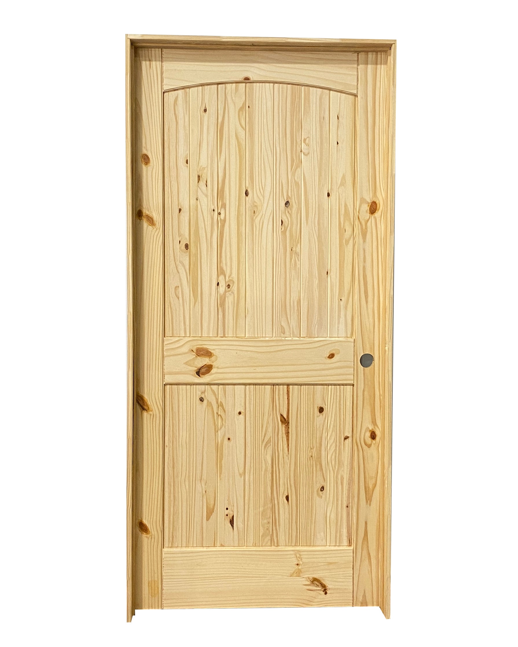 36 in Pine Door Left Swing